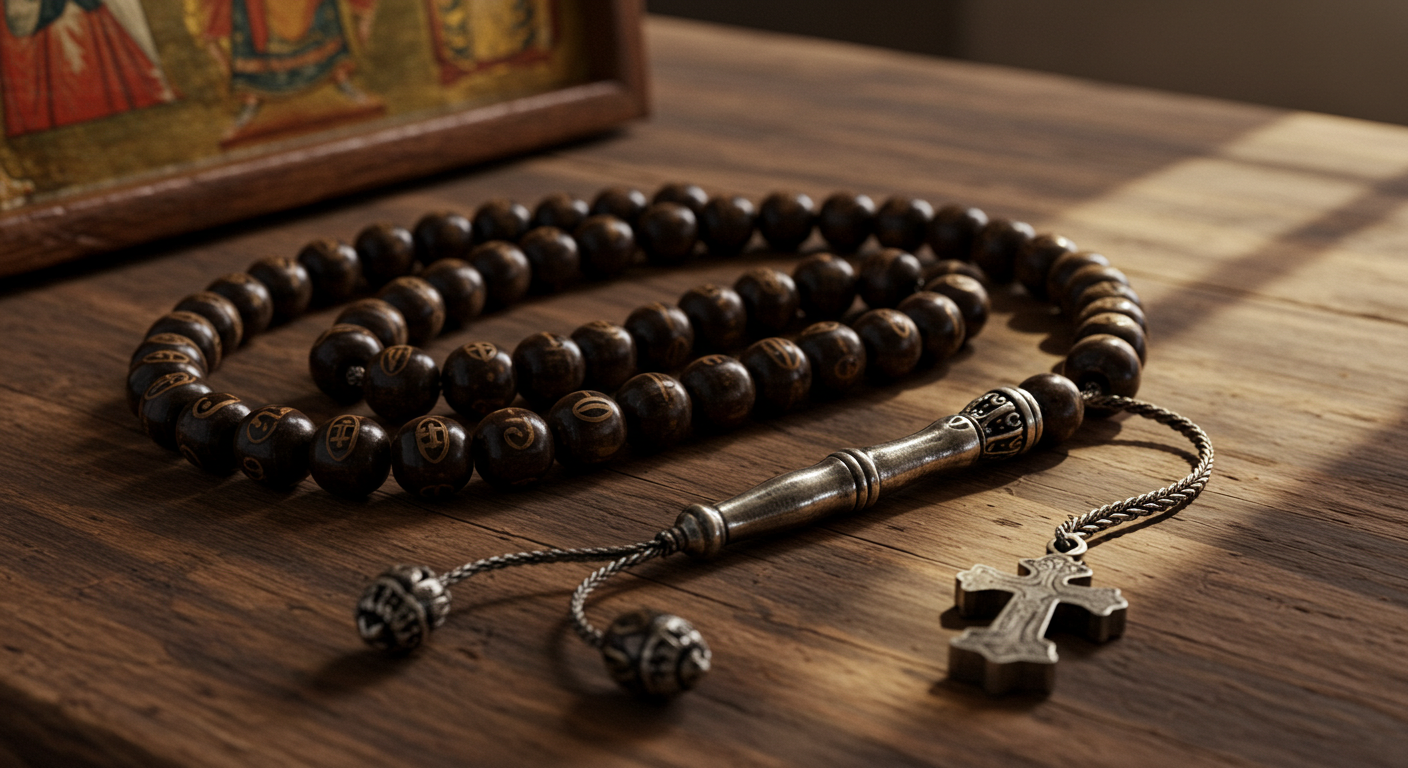 Como Rezar o Terço Bizantino