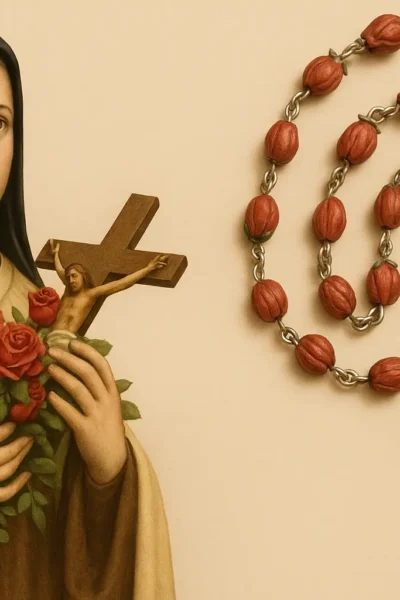 Como Rezar o Terço das Rosas de Santa Terezinha